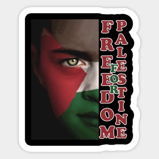 Freedome For Palestine Sticker